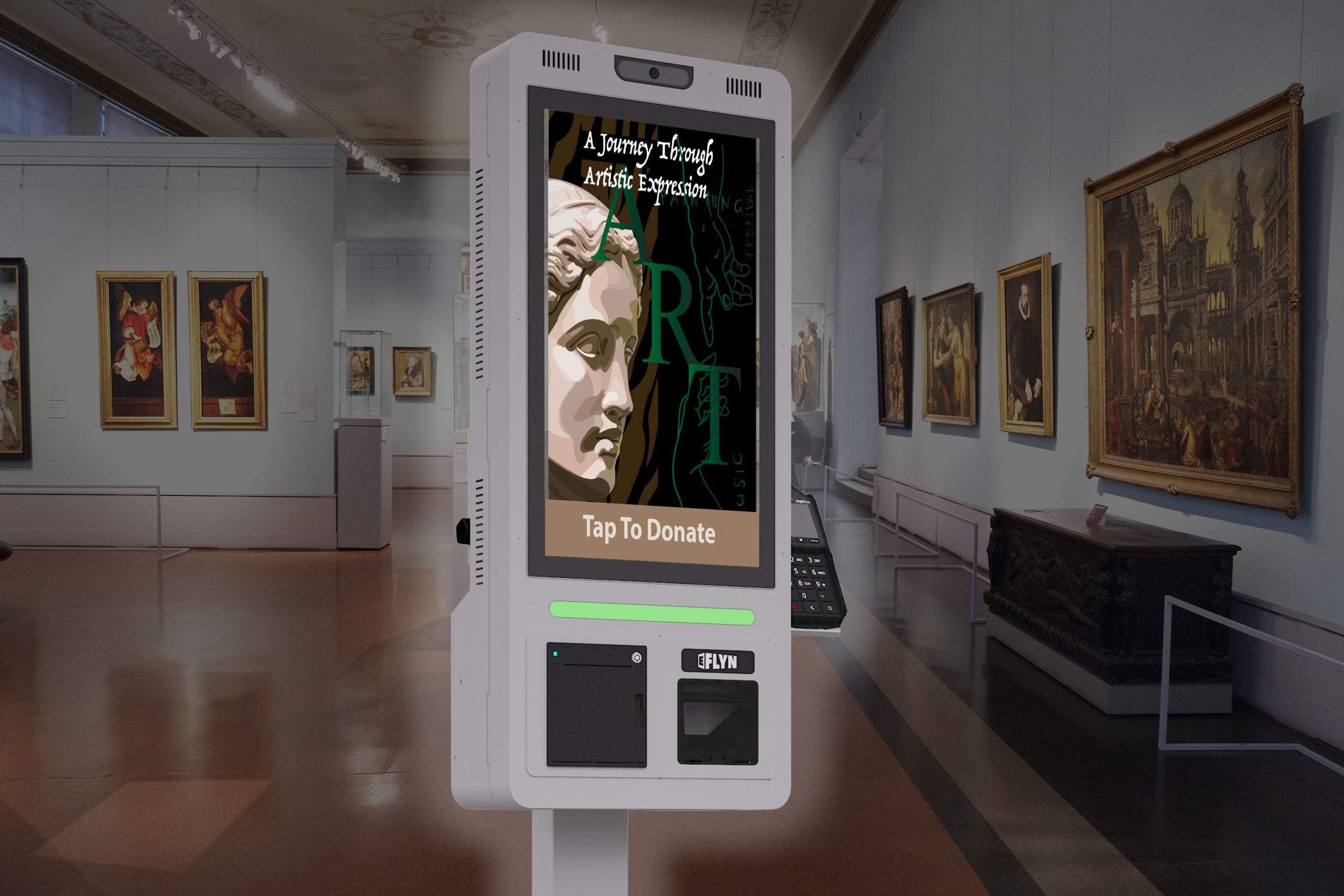 Leveraging innovative strategies for museum fundraising with donation kiosks