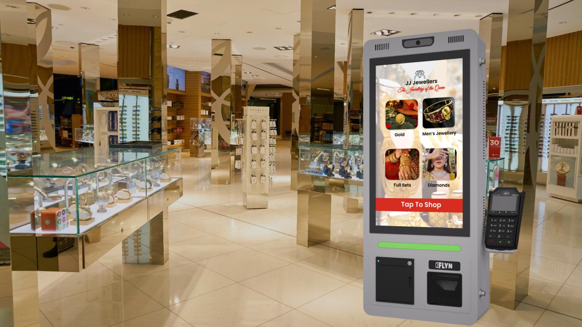 Shopify Integration Made Easy: Enhance Your Jewelry Store with Eflyn Self-Order Kiosks