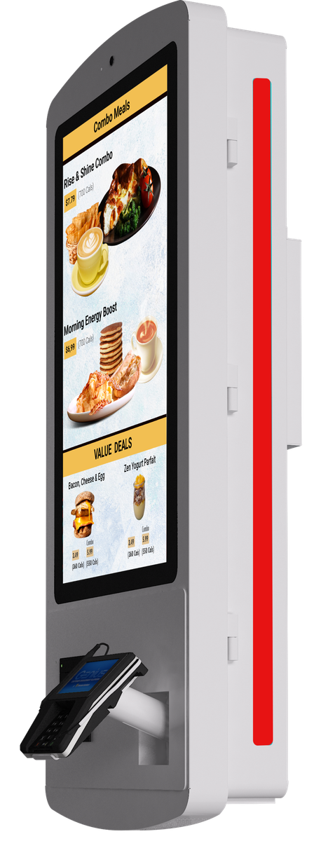 Eflyn 32" Self Order Kiosks Pro Series Mockup 2- RBG