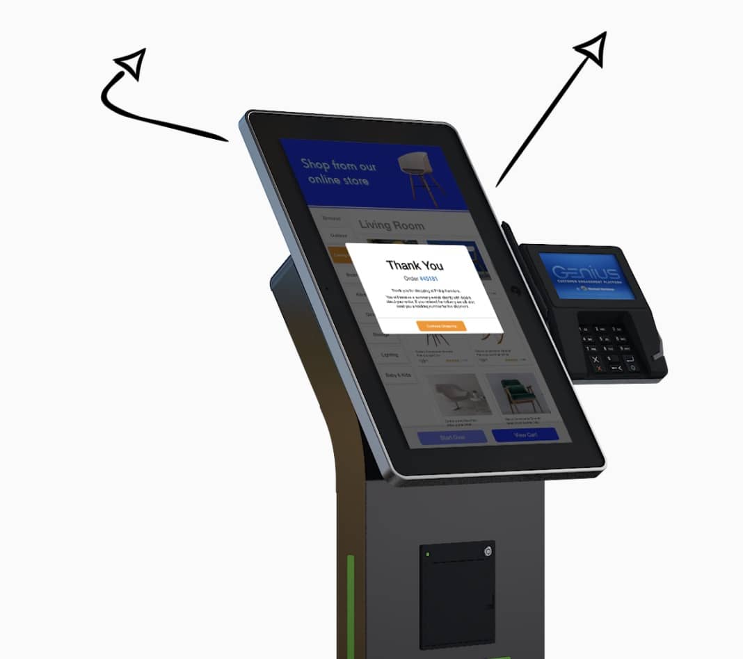 Shopify Point of Sale System and Self Checkout Kiosk for Retailers Eflyn