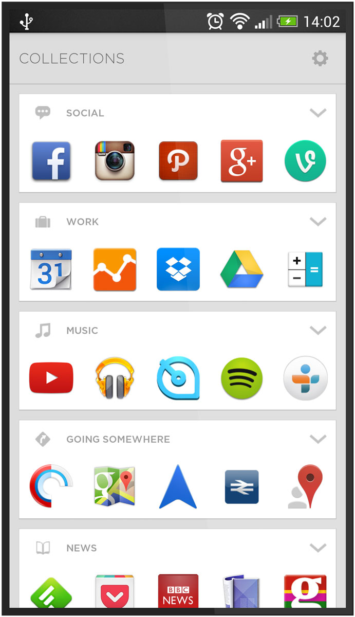 Applications Screenshot